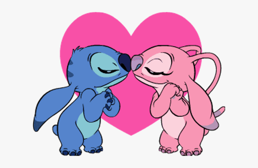 Stitch Y Angel Png Clipart , Png Download - Stitch Y Angel Love, Transparen...