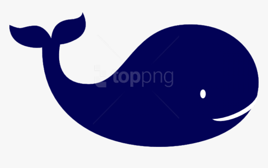 Free Png Download Blue Whale Png Images Background - Whale Silhouette Clipart, Transparent Png, Free Download