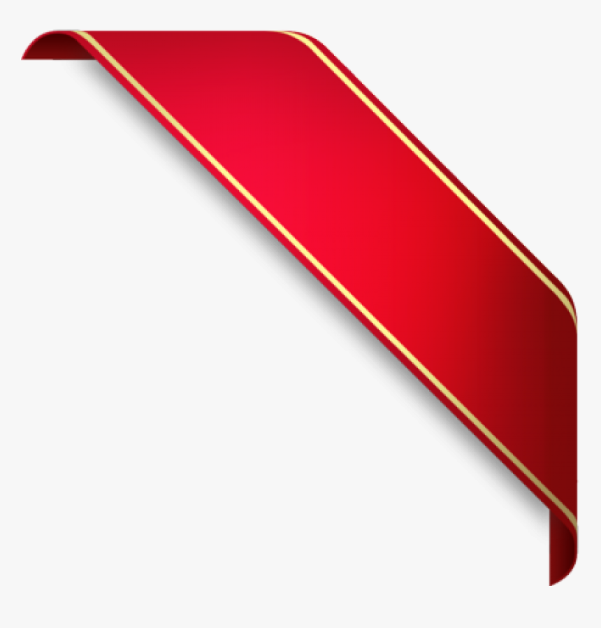 Classic Red Ribbon Png Image - Red Ribbon Png, Transparent Png, Free Download