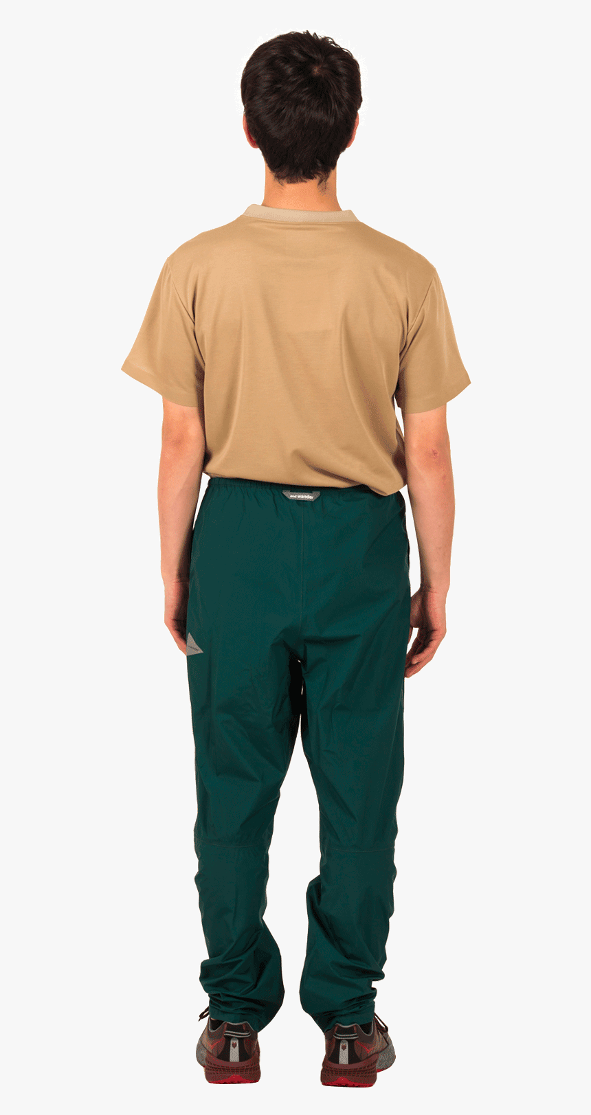 And Wander Trousers 3l Light Rain Pants Green Aw91-ff036 - Pocket, HD Png Download, Free Download