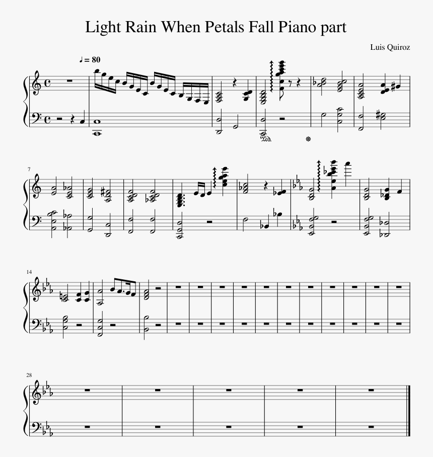 Urbosa's Theme Piano Sheet Music, HD Png Download, Free Download