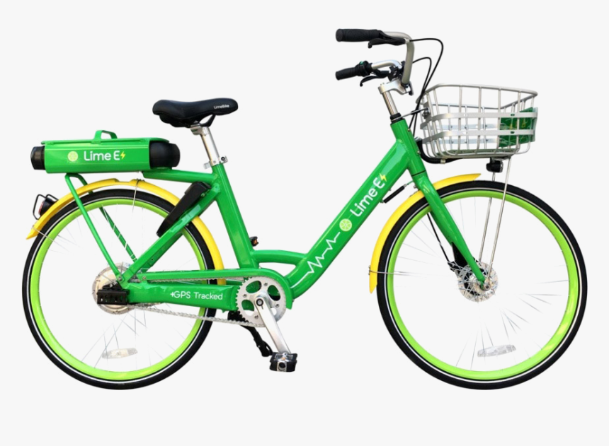 Electric Lime Bike, HD Png Download, Free Download
