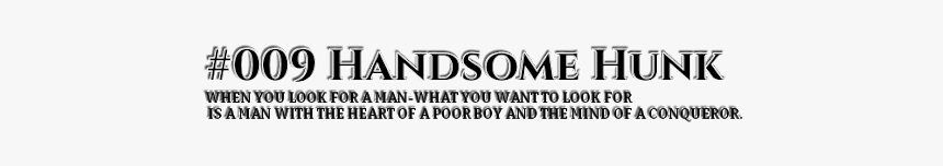 Handsome Boy Text Png, Transparent Png, Free Download