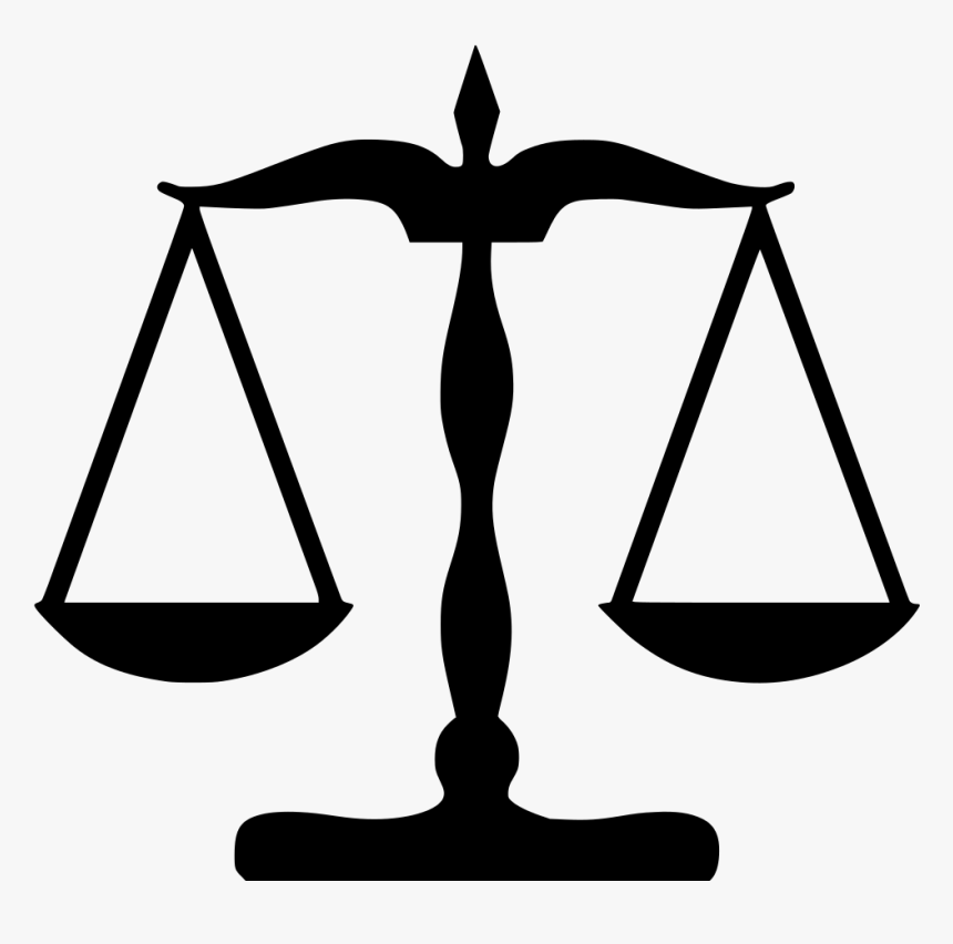 Scales Of Justice Clip Art, HD Png Download, Free Download