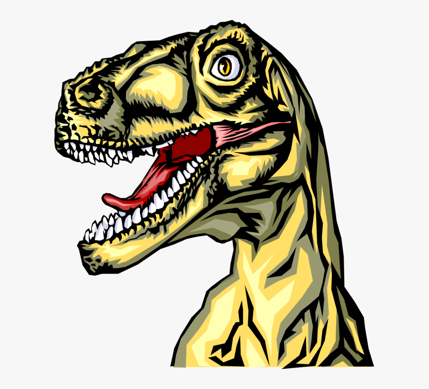 Vector Illustration Of Prehistoric Tyrannosaurus Rex - T Rex Basic Information, HD Png Download, Free Download