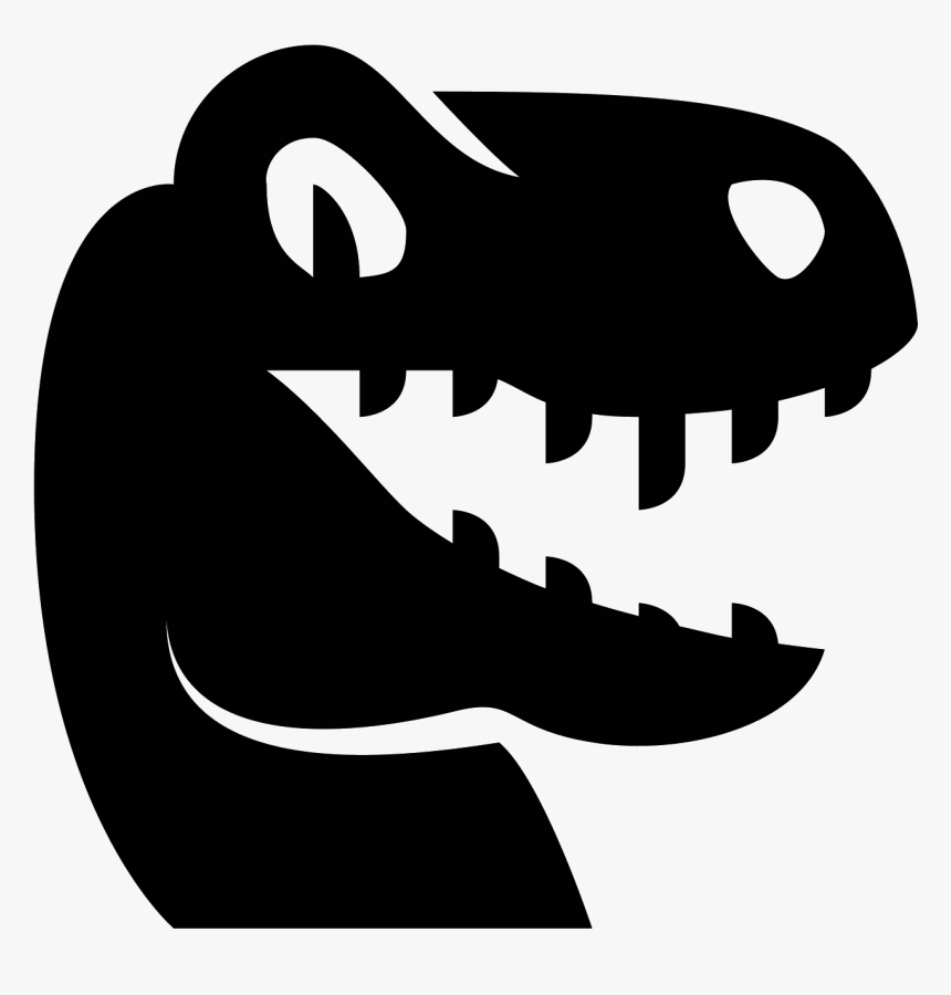 There Is A Dinosaur Head That Looks Like A T-rex With, HD Png Download, Free Download