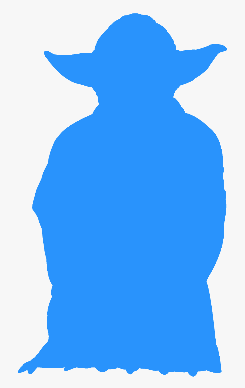 Yoda Silhouette, HD Png Download, Free Download