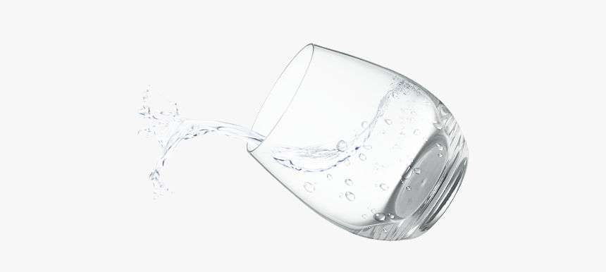 Glass Of Water - Silver, HD Png Download, Free Download