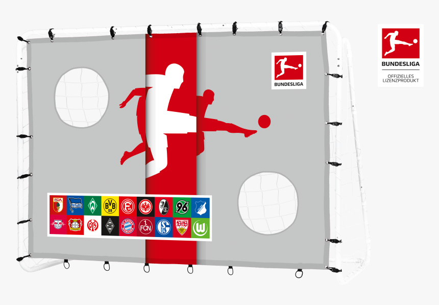 Bundesliga Football Goal "play - Billboard, HD Png Download, Free Download