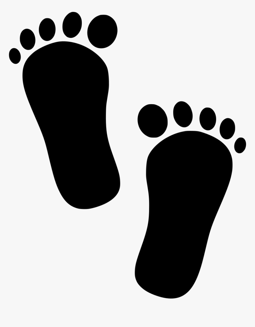 Blue Footprint Png, Transparent Png, Free Download