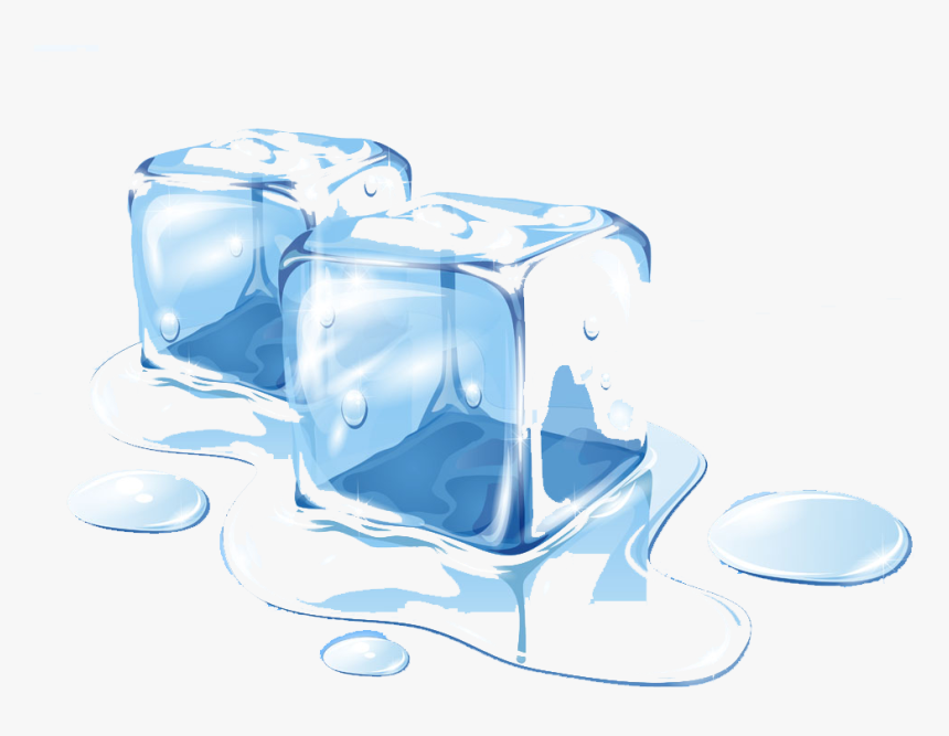 Ice Cube Melting Clip Art - Transparent Ice Cube Melting, HD Png Download.....