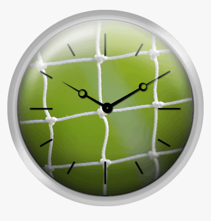 Soccer Or Football Goal Netting - Wall Clock, HD Png Download, Free Download