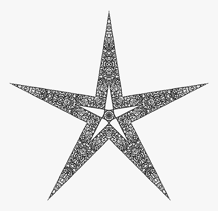 Triangle,star,starfish - Different Star Shapes, HD Png Download, Free Download