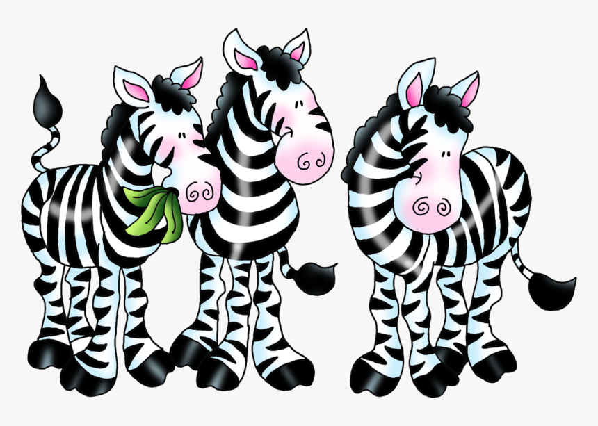 Zebra Clipart Jungle Themed - Jungle, HD Png Download, Free Download