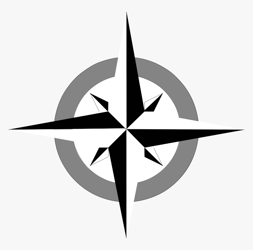 Transparent Crime Tape Png - Blank Compass Rose, Png Download, Free Download