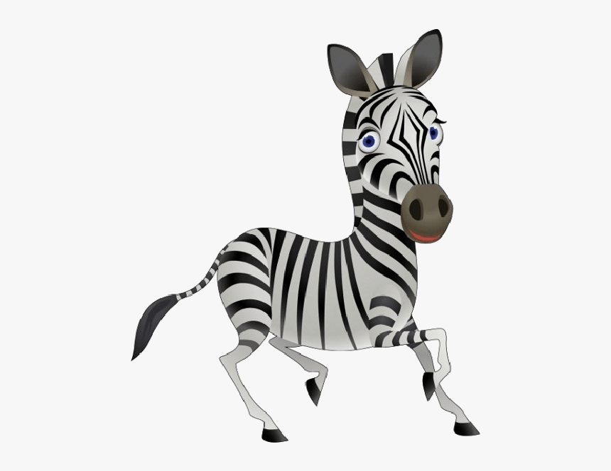 Zebra Clipart - Zebra Cartoon, HD Png Download, Free Download