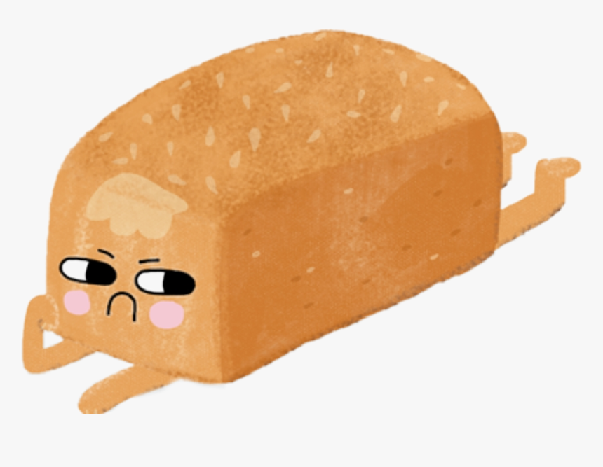 #bread #sad - Illustration, HD Png Download, Free Download