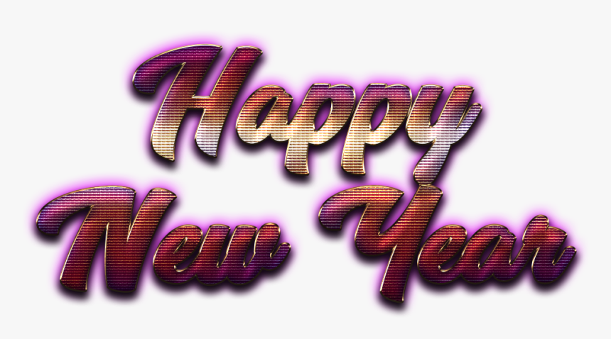 Happy New Year Letter Png Hd - Happy New Year Letter Png File, Transparent Png, Free Download