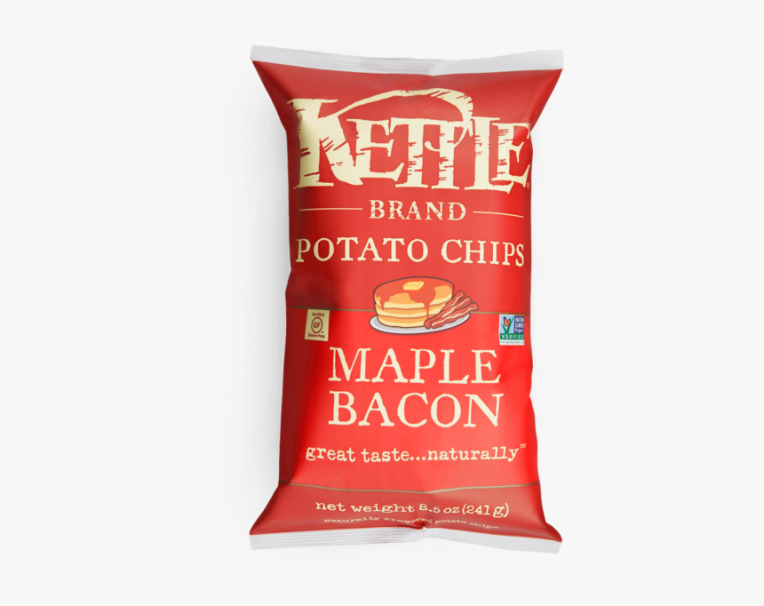 Maple Bacon Potato Chips - Kettle Maple Bacon Chips, HD Png Download, Free Download