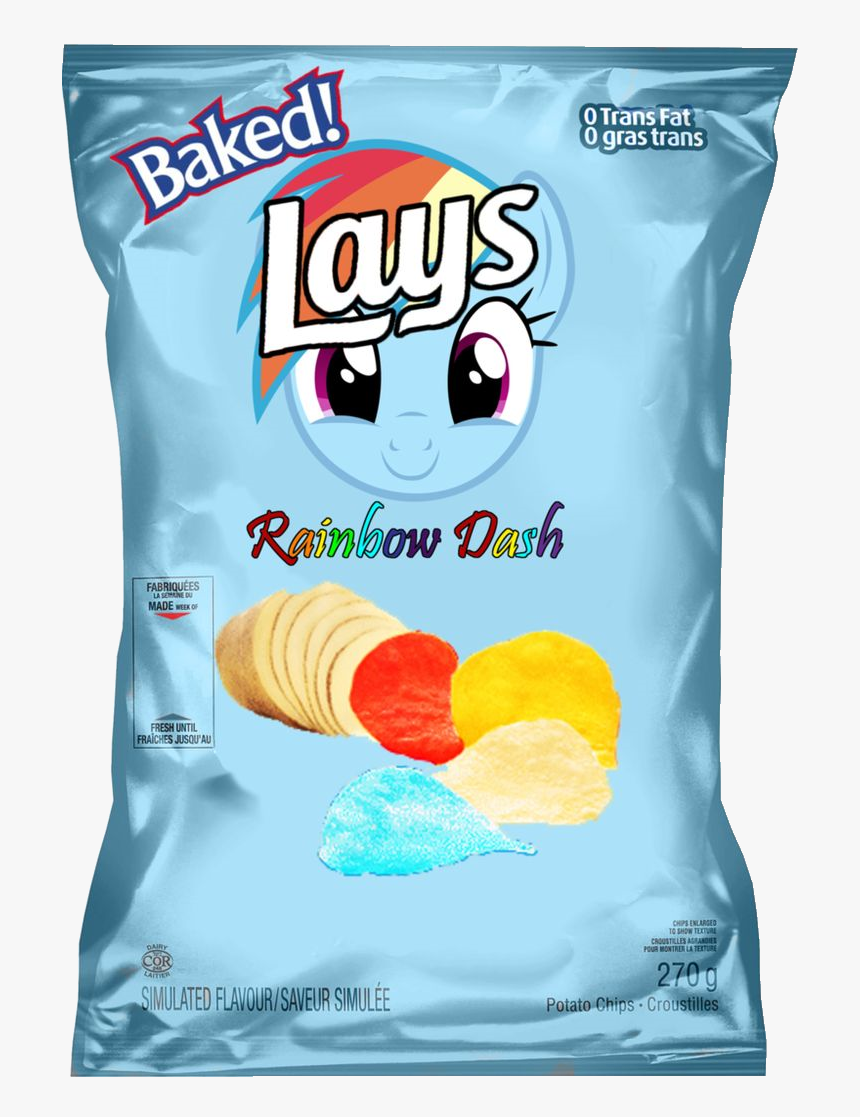 Baked Lay"s Rainbow Dash Potato Chips, HD Png Download, Free Download