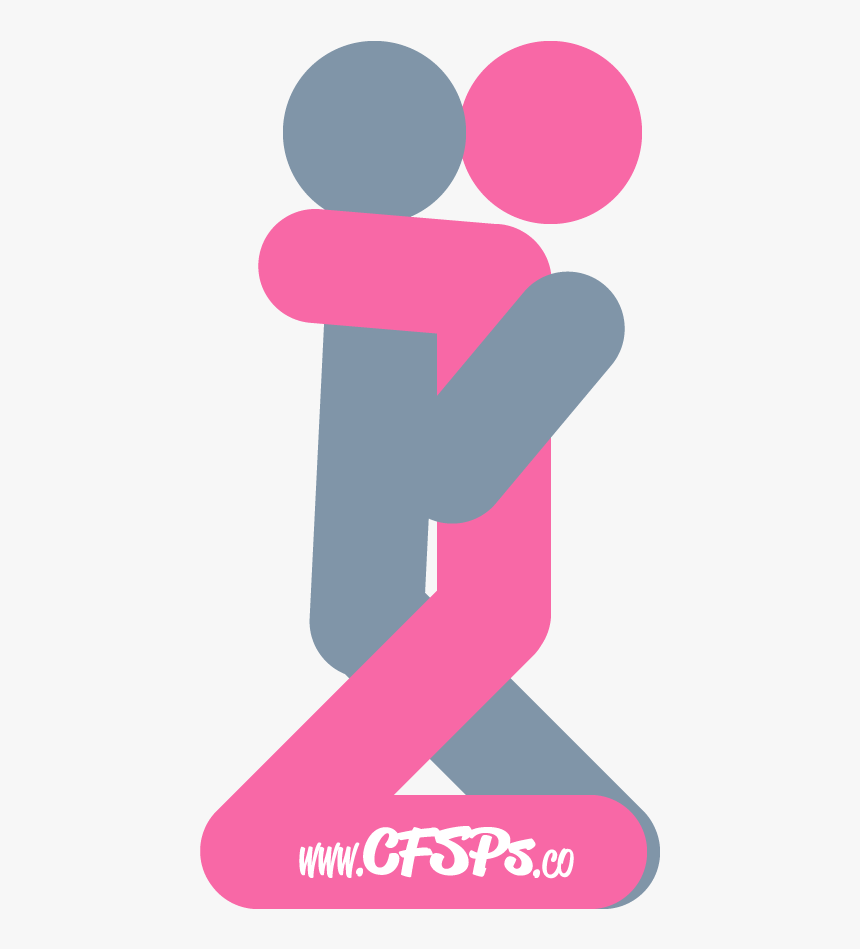 An Illustration Of The Kneel Sex Position - Love, HD Png Download, Free Download