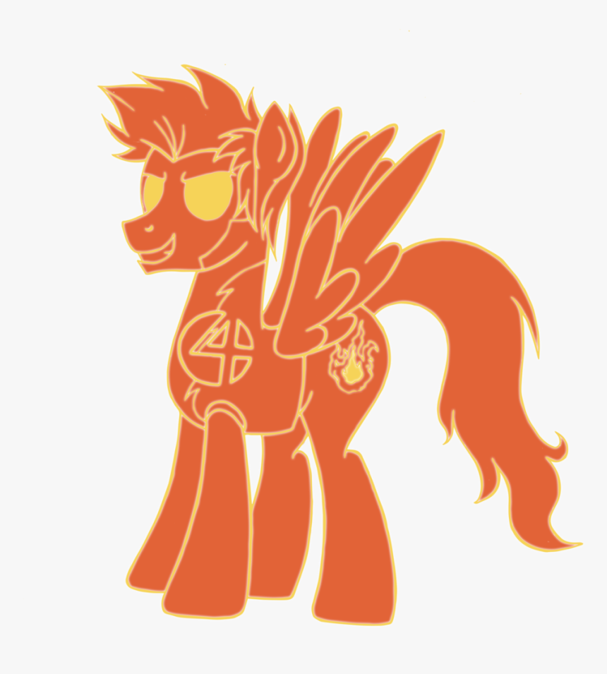 Edcom02, Human Torch, Johnny Storm, Ponified, Safe,, HD Png Download, Free Download