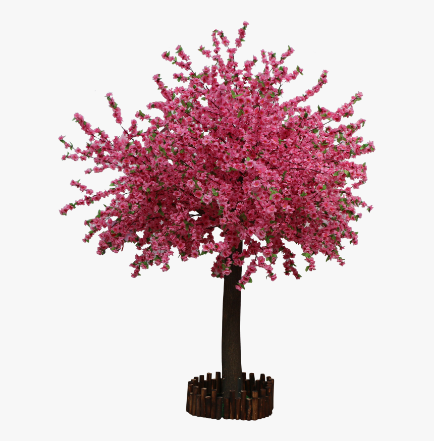 Fake Peach Blossom Tree Png, Transparent Png, Free Download