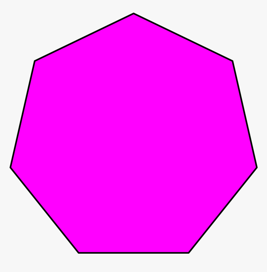 Many Sides Does A Heptagon Have, HD Png Download, Free Download