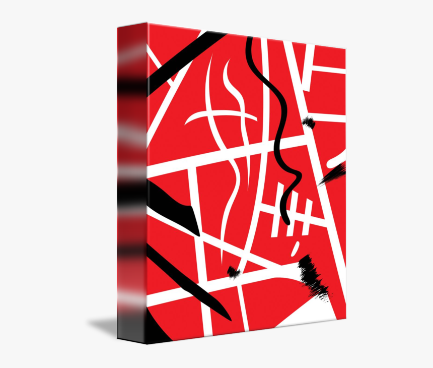 Stripe Clipart Tumblr Transparent - Eddie Van Halen Guitar Design Art, HD Png Download, Free Download