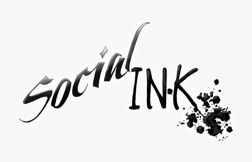 Social Ink Tattoo - Calligraphy, HD Png Download, Free Download