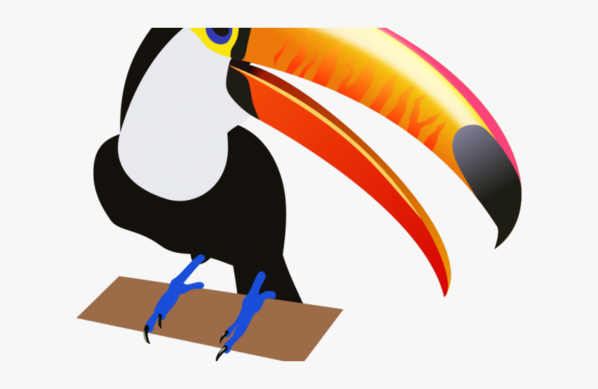 Brds Clipart Kiwi - Transparent Background Toucan Png, Png Download, Free Download