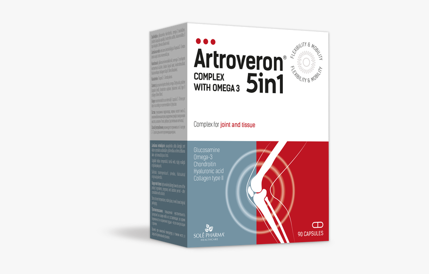Artroveron 5 In1 N 90 - Artroveron 5 In 1, HD Png Download, Free Download