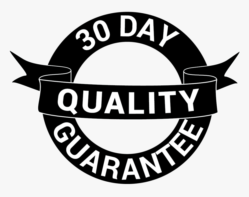 30 Day Quality Guarantee Logo - 30 Day Guarantee Logo, HD Png Download, Free Download