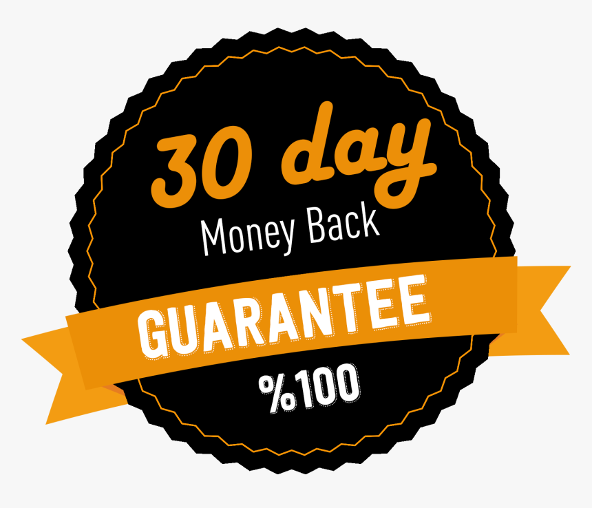30 Days Money Back Guarantee, HD Png Download, Free Download