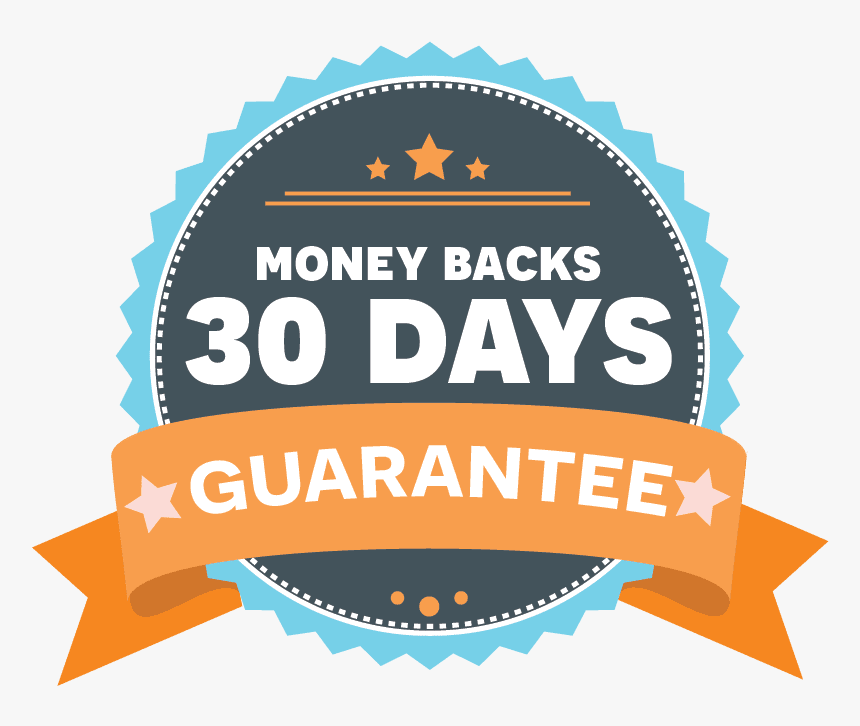 30 Days Money Back Guarantee - Label, HD Png Download, Free Download