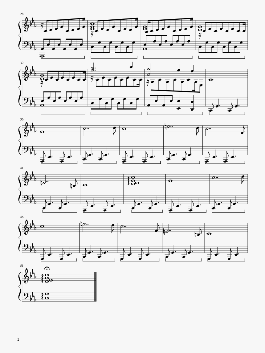 Transparent Firewatch Png - Sheet Music, Png Download, Free Download