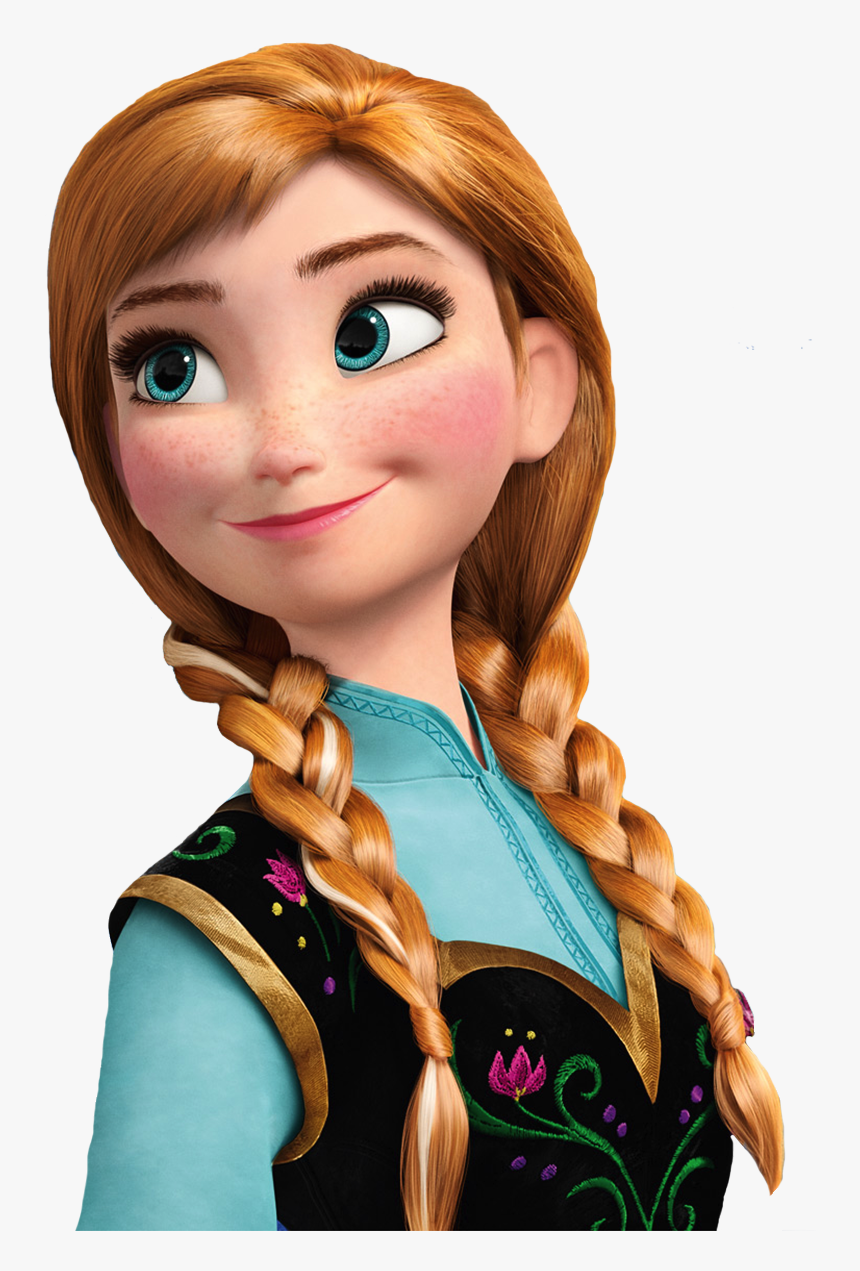 Elsa Clipart Elsa Frozen Face - Transparent Frozen Anna Png, Png Download, Free Download