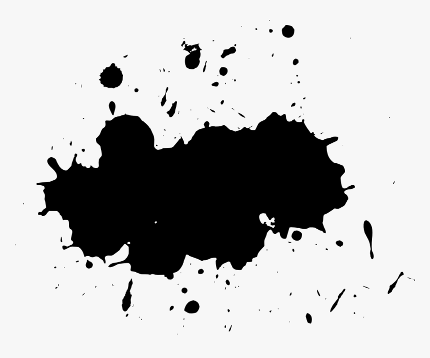 Splatter Png Download - Ink Splash Vector Png, Transparent Png, Free Download