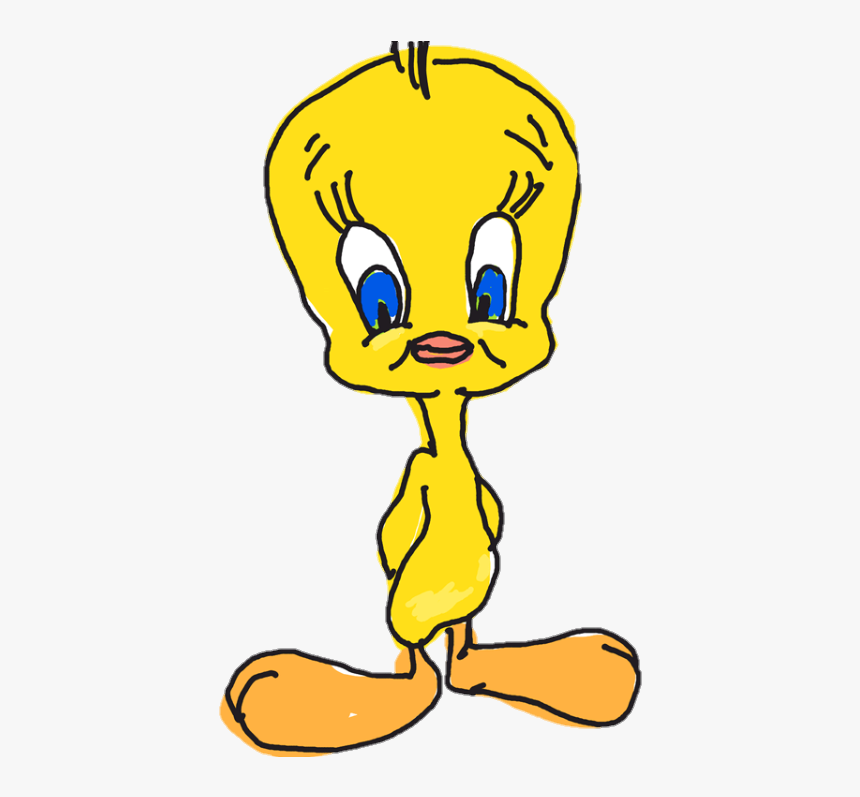 #cartoon #yellowbird #tweety #tweetybird, HD Png Download, Free Download