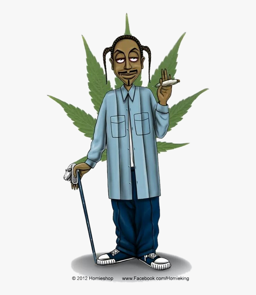 Snoop Dogg Weed Cartoon, HD Png Download, Free Download