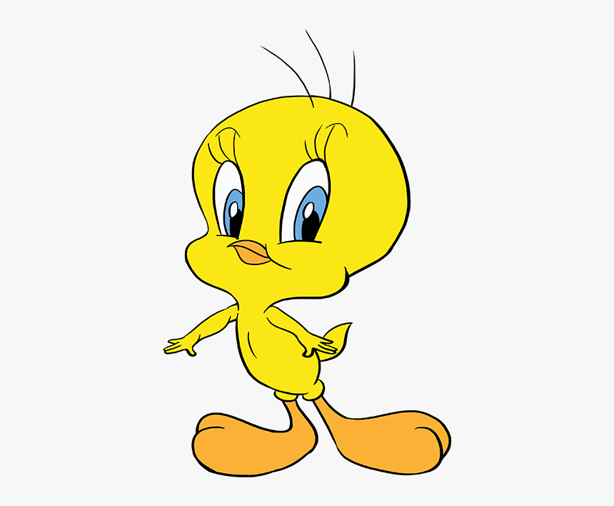 How To Draw Tweety Bird - Tweety Bird, HD Png Download, Free Download