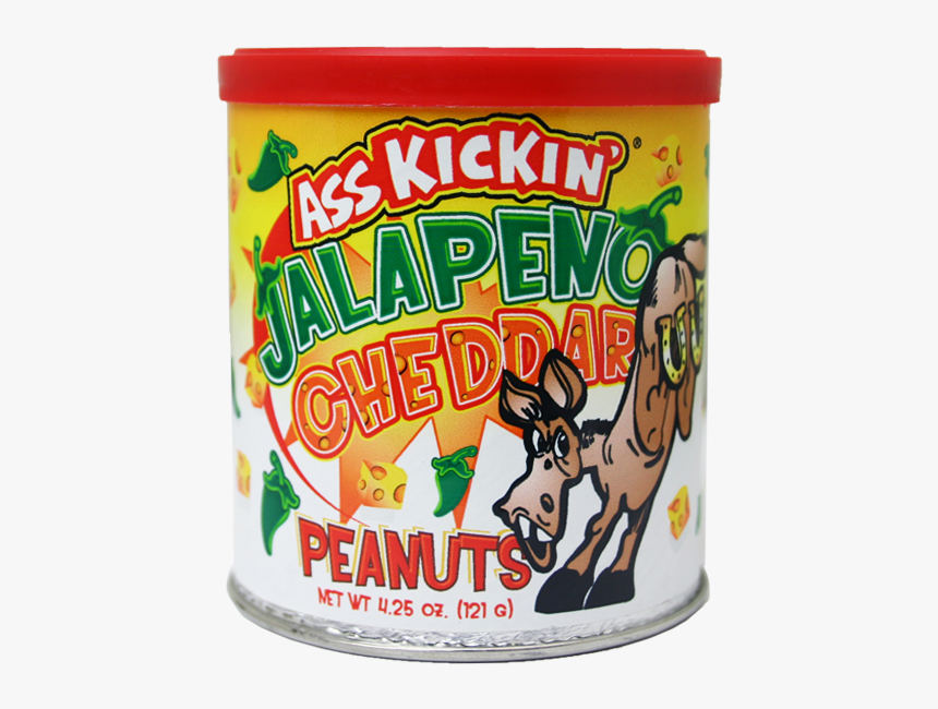 Ass Kickin’ Jalapeno Cheddar Peanuts - Milk, HD Png Download, Free Download