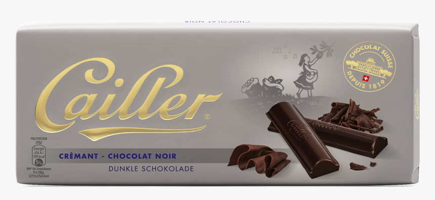 Crémant Dark Chocolate Tablet 100g - Cailler Cremant, HD Png Download, Free Download