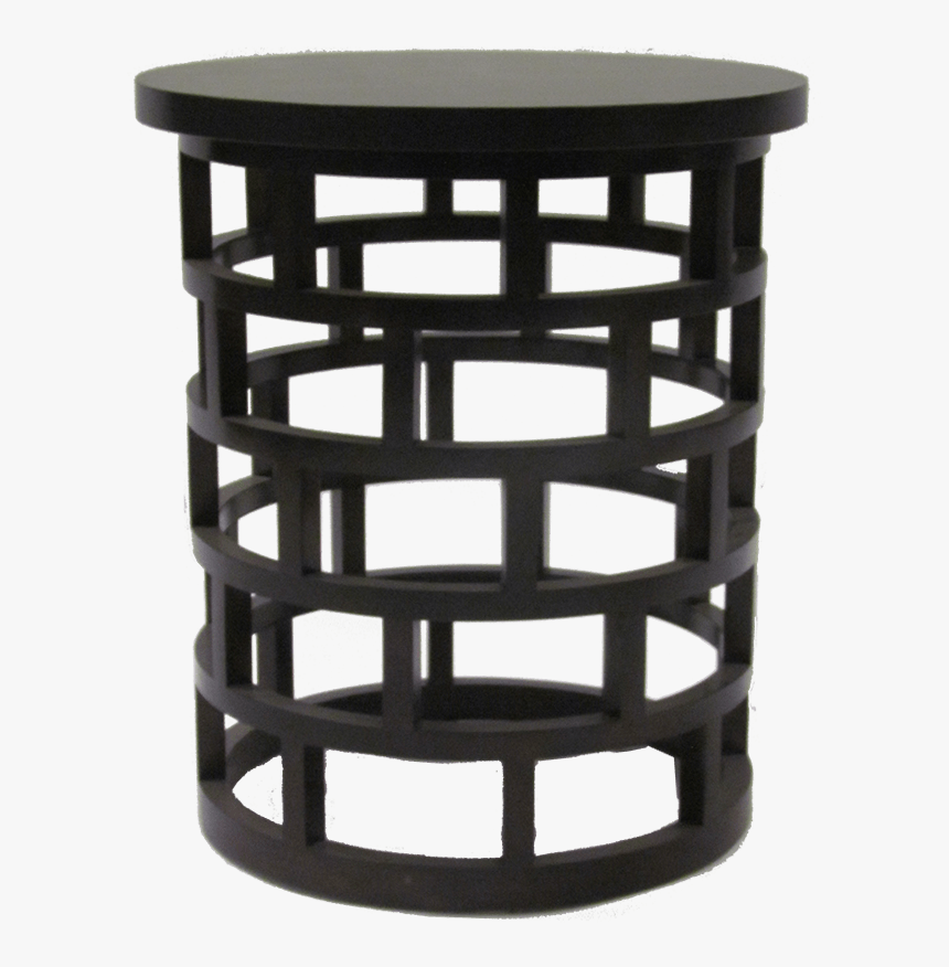 Tables And Chairs Png -caged Chairside Table - Coffee Table, Transparent Png, Free Download