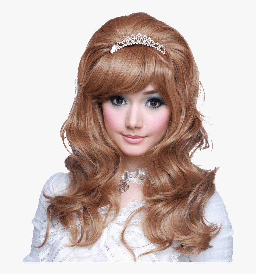 Gothic Lolita Princess Light Brown Wig - Girl, HD Png Download, Free Download