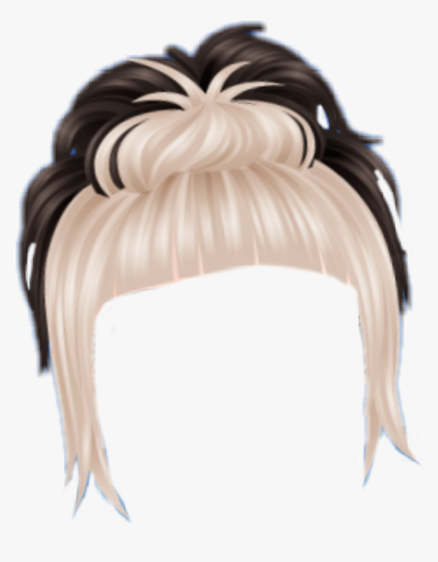 Momio Hair Sticker Elenamusik Png Picsart Hair Stickers - Momio Hair Transparent, Png Download, Free Download