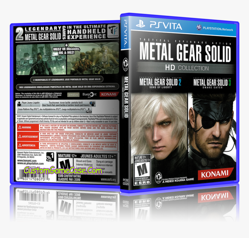 Metal Gear Solid Hd Collection - Metal Gear Solid, HD Png Download, Free Download