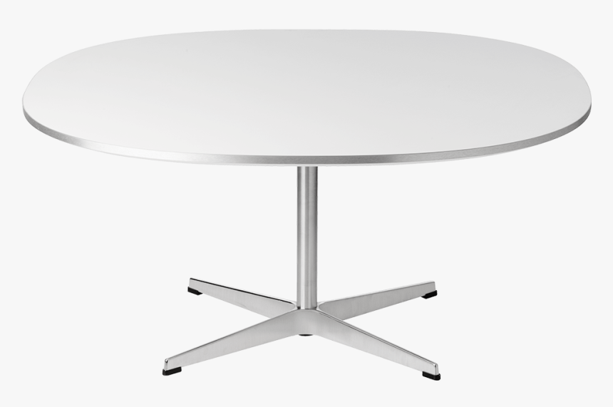 Fritz Hansen A302 White Laminate Table - Coffee Table, HD Png Download, Free Download
