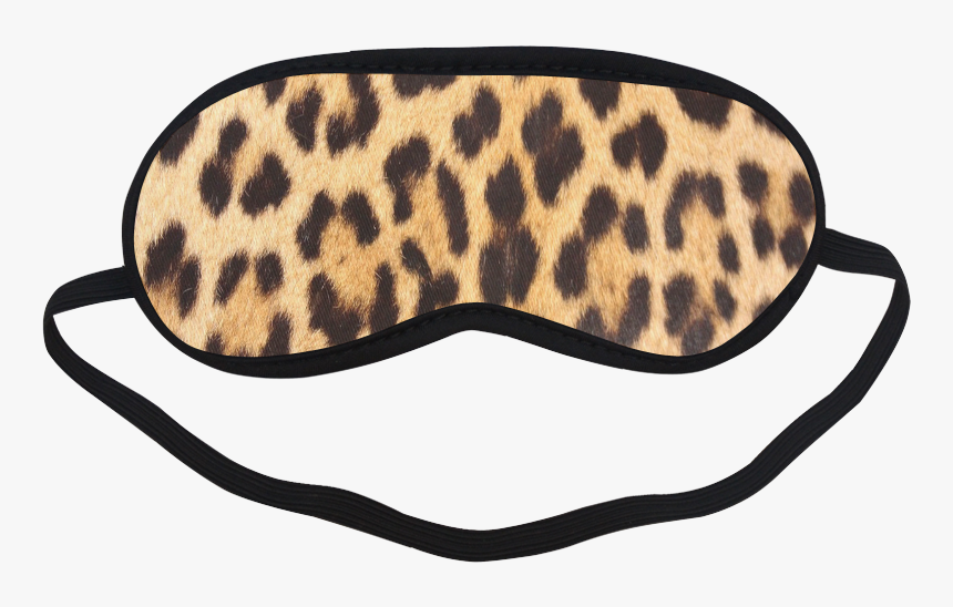 Leopard Skin Sleeping Mask - Leopard, HD Png Download, Free Download