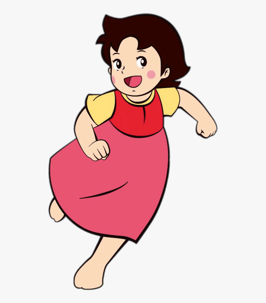 Heidi Running - Heidi Png, Transparent Png, Free Download